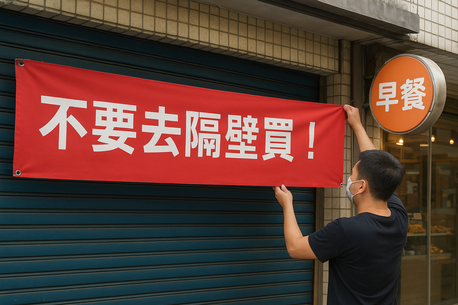 台灣的紅布條梗圖行銷 土城網絡創意制作室(部分內容由AI生成)